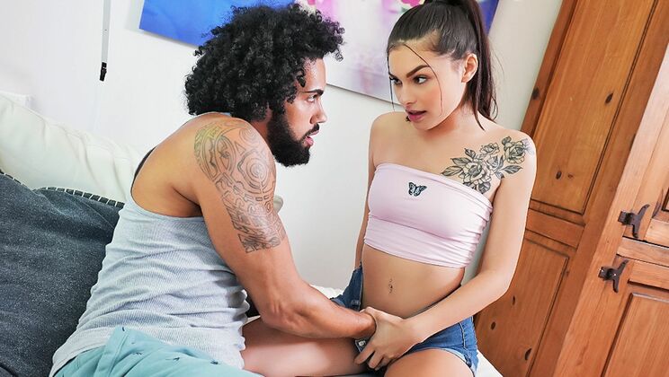 [MyPervyFamily] - Interracial Sex with Stepsister - Reyna DeLaCruz - James Angel