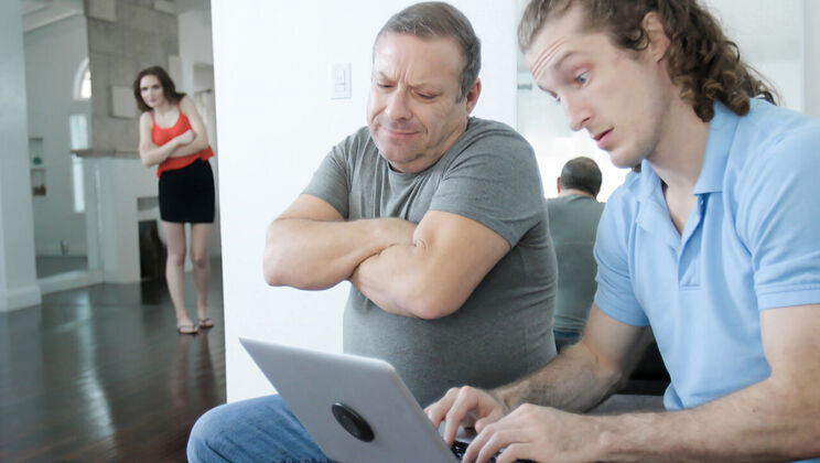 [FamilyStrokes] - Stepmom's Forbidden Fuck With Stepson