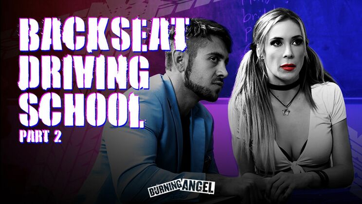 [BurningAngel] - Aiden Ashley's Backseat Sex Lesson - Aiden Ashley - Dante Colle