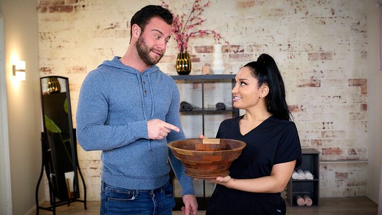 [NuruMassage] - Gabi's Deepthroat Adventure - Seth Gamble - Gabi Paltrova