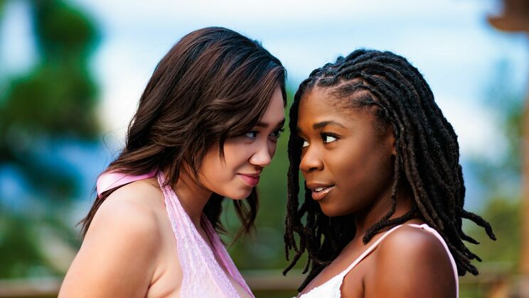 [Girlsway] - Interracial Lesbian Wedding Play - Hazel Grace - Madi Laine