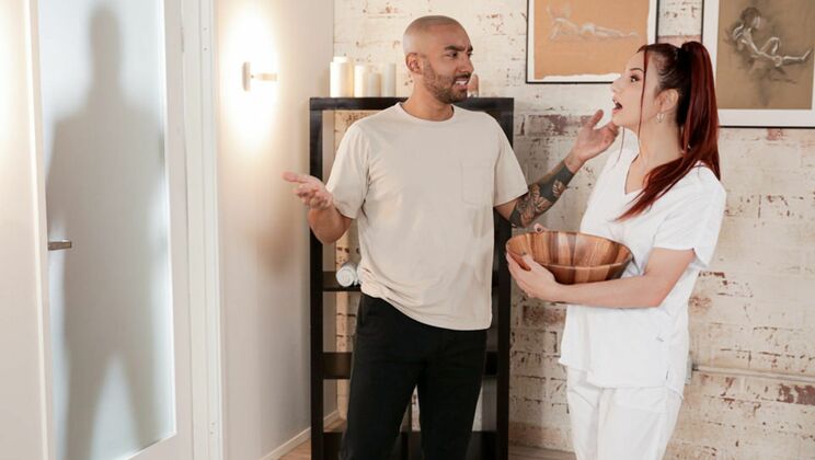 [NuruMassage] - Kissing and 69 with Redhead