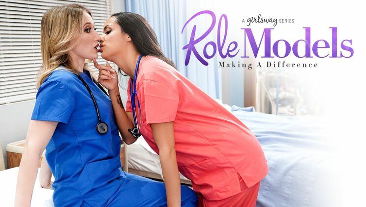 [Girlsway] - Lesbian Big Tits and Small Tits: A Mix - Sofi Ryan - Riley Reyes