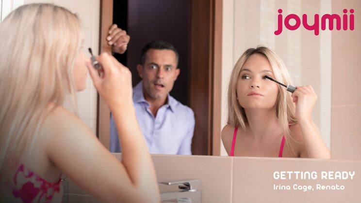 [Joymii] - Kissing and Lingerie with Irina Cage - Renato - Irina Cage