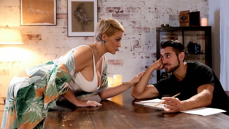 [NuruMassage] - Pussy Licking and Titty Play - Ryan Keely - Dante Colle