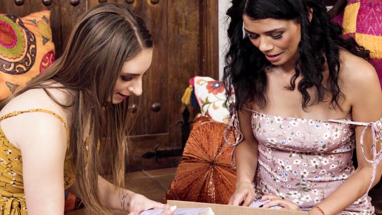 [WebYoung] - Latina Lesbians Play with Sex Toys