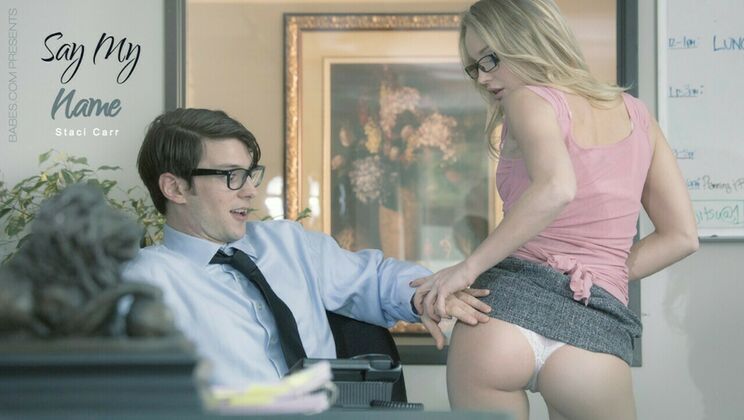 [Babes.com] - Staci Carr Begs for Creampie After Hardcore Blowjob - Staci Carr - Celtic Iron