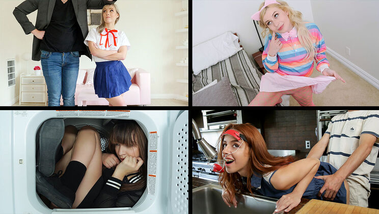 [TeamSkeetSelects] - Unbridled Teenage Passion Unleashed - Violet Starr - Alice Visby - Penelope Kay - Minxx Marley