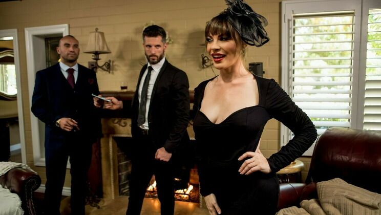 Dana DeArmond Gagged & Titty Fucked - Stirling Cooper Rough Sex