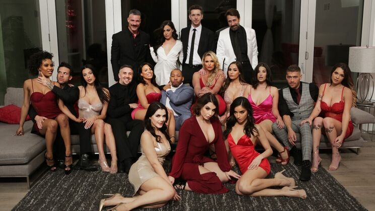 [Brazzers] - Valentine's Day Party: Blonde and Brunette Babes Get Naked - Demi Sutra - Luna Star - Valentina Nappi - Phoenix Marie - Whitney Wright - Emily Willis - Ivy Lebelle - LaSirena69 - Desiree Dulce - Gabbie Carter