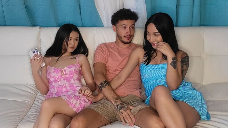 [TeensLoveHugeCocks] - Young and Horny: Lulu Chu's Threesome Adventure - Lulu Chu - Avery Black - Apollo Banks
