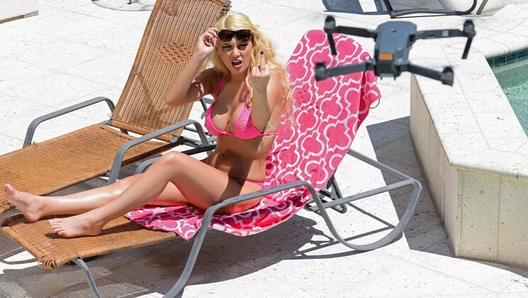 MILF Kenzie Taylor Fucked Doggystyle & Spooning - Big Tits