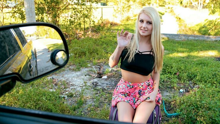 [StrandedTeens] - POV Sex with Cheating Blonde Wife - Brick Danger - Victoria Steffanie