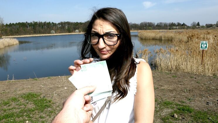 Deepthroat POV Action with Jimena Lago