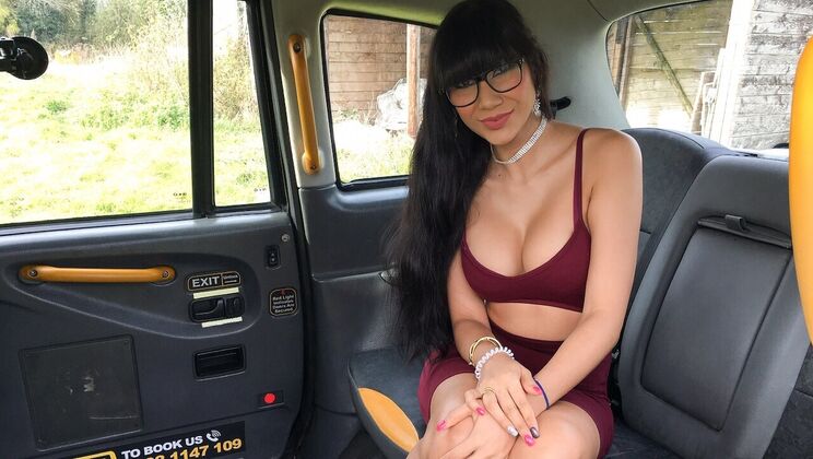 [FakeTaxi] - Mexican Teen Masturbates Outdoors - John