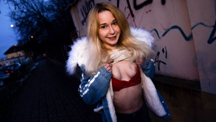 [PublicAgent] - Public Sex with Fresh Face Model Erik Everhard - Erik Everhard - Sweetie Plum