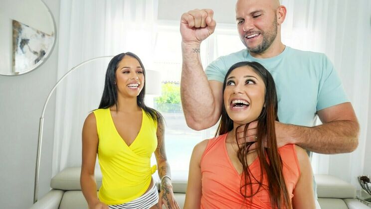 [Don'tBreakMe] - Two Teens, One Guy: Interracial Sex - jmac - Camila Cortez - Xxlayna Marie