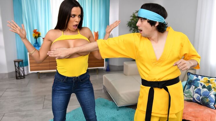 [LilHumpers] - Big Tit Brunette Ninja