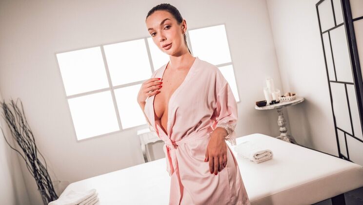 [MassageRooms] - Skinny Czech Takes It in the Massage Room