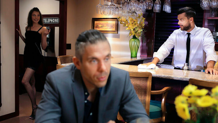 [TeamSkeetXSeries] - Elena Koshka and the Hot Waiter - Elena Koshka - Ramon Nomar