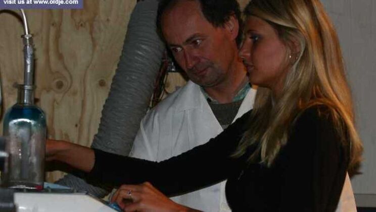 [Oldje] - Sharah the Blonde Professor Blowjob Expert - Anndy - Sharah