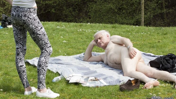 [Oldje] - Young Daniela Rose and Older Edward in a Steamy Encounter