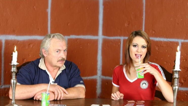 [Oldje] - Blowjob and Facial with Gustavo and Ralucka - Gustavo - Ralucka