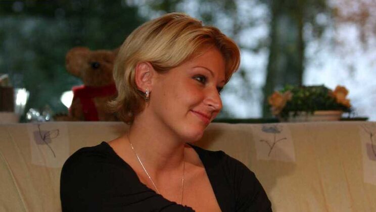 [Oldje] - Blonde Teen Gives Best Friend a Handjob