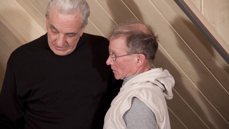 [Oldje] - Deepthroat and Anal with Big Titted Tiffany Fox - John - David - Tiffany Fox