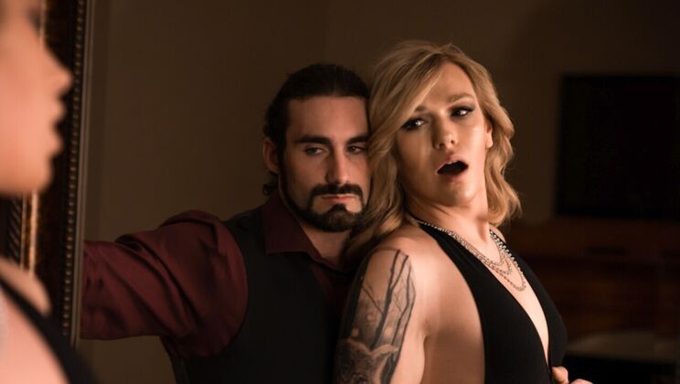 [TransSensual] - TS Blonde Fun: Rough and Wild - Scene 3 - Jaxton Wheeler - Aspen Brooks