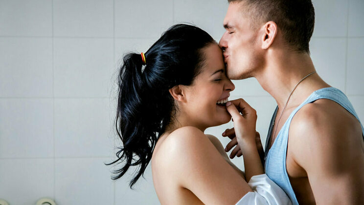 [SexArt] - Blowjob and Cumshot Action with Brunette Babe - Dolly Diore - Maxmilian Dior