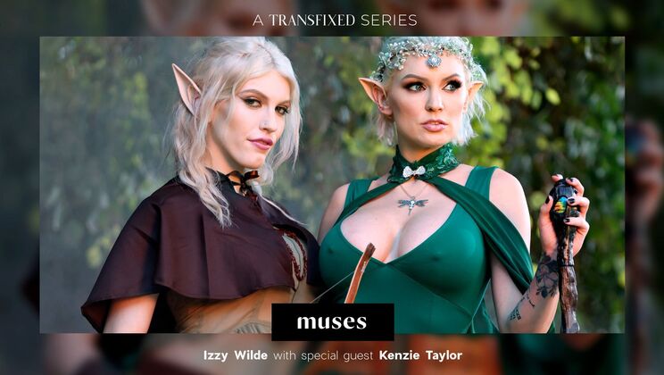 [AdultTime] - Izzy Wilde in MILF and Shemale Action - Kenzie Taylor - Izzy Wilde