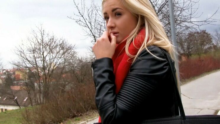 [PublicPickups] - Small Boobs Euro Blonde Sex