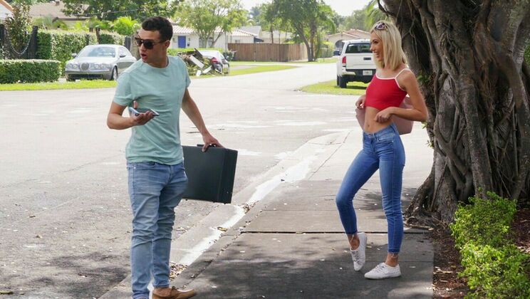 [PublicPickups] - Facial Fun In The Bag Switch - Sky Pierce - Johnny Love