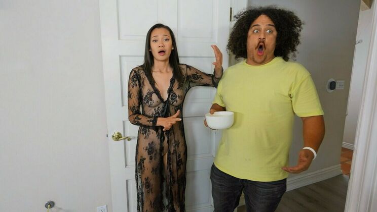 [ShareMyBF] - Madi Laine's Boyfriend Gets Seduced by MILF - Krissy Lynn - Small Hands - Madi Laine