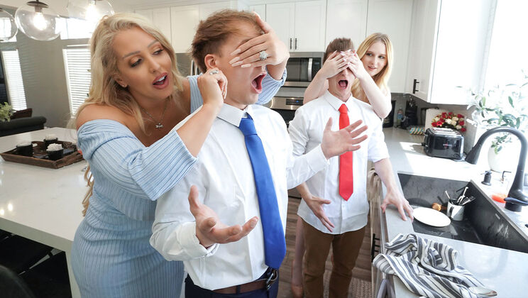 [MomSwap] - Cinematic Fuck at Home Sweet Home - Alura TNT Jenson - Audrey Madison - Joshua Lewis - Oliver Faze