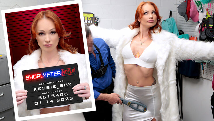 [ShopLyfterMYLF] - Kessie Shy Gets Analized by Big Cock Rusty Nails