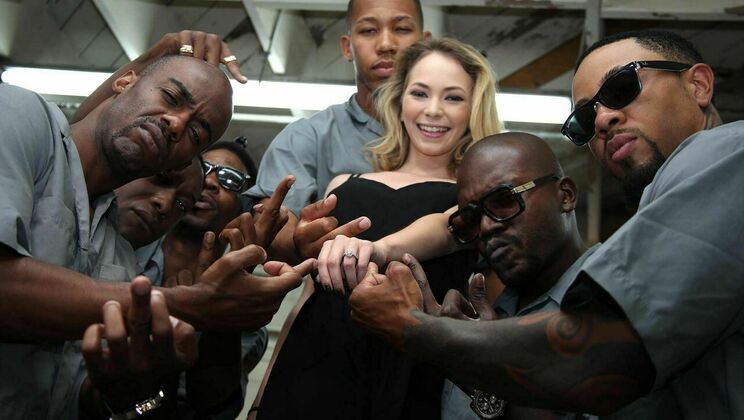 [BlacksonBlondes] - Smalls Angel Double Penetrated