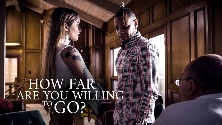 [PureTaboo] - Small Tits Tattooed Girl Gets Creampie - Donny Sins - Vanessa Vega