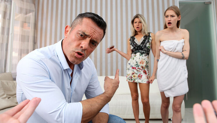 [FamilySwap] - A Family Swap Leads to Pussy Licking Pleasure - Gina Gerson - Tiffany Tatum