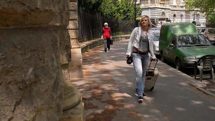 [PornWorld] - Angel Black's Anal Sex with Stranger, Blonde Bombshell - Angel Black - Lauro Giotto