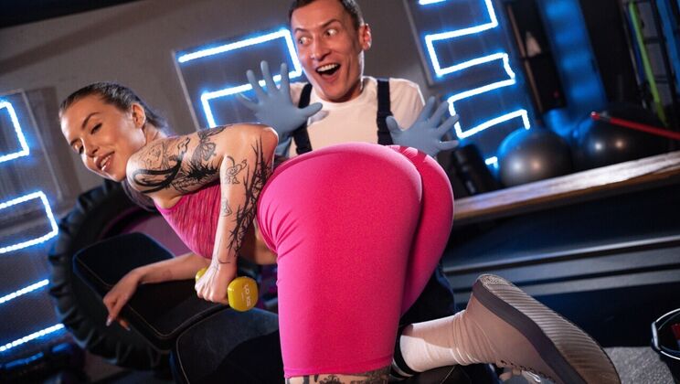 [FitnessRooms] - Eden Ivy's Big Cock Workout - Charlie Dean - Eden Ivy