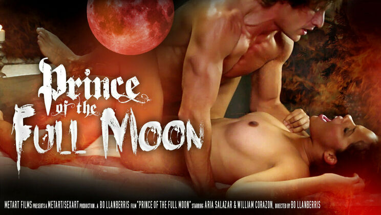 [SexArt] - Prince Fucking Brunette Girl - Aria Salazar - William Corazon