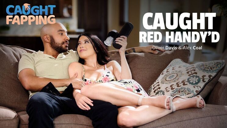 [CaughtFapping] - Blowjob Surprise for Horny Guy - Alex Coal - Oliver Davis