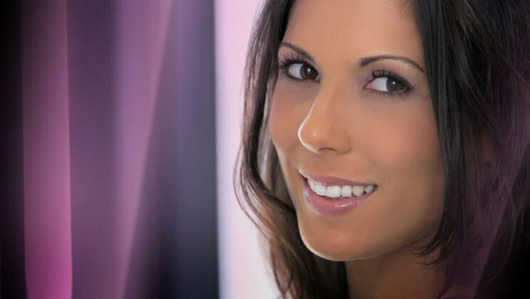 [SexArt] - Beautiful Brunette Alexa Tomas Masturbates Outdoors