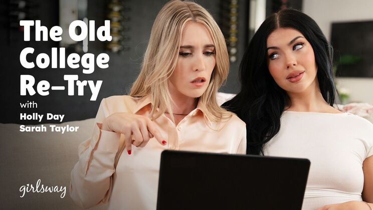 [Girlsway] - Day and Taylor's College Reunion Sex - Sarah Taylor - Holly Day