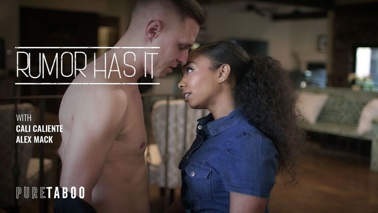 [PureTaboo] - Ebony and Brunette Love Together - Alex Mack - Cali Caliente