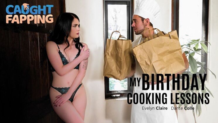 [CaughtFapping] - Fetish Fantasies in the Kitchen with Dante - Evelyn Claire - Dante Colle
