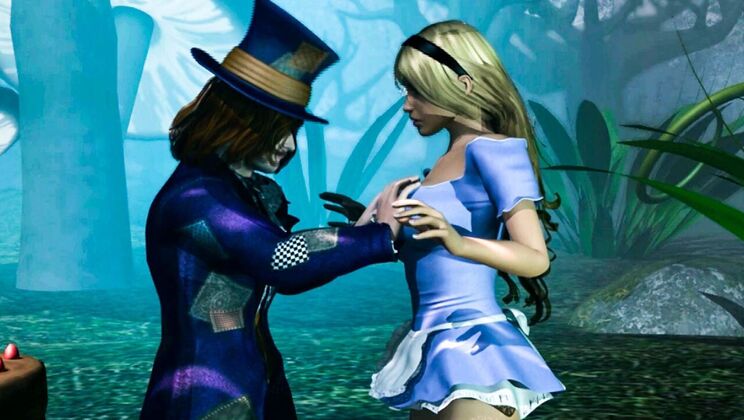 Big Tits Blonde Alice Cumshot