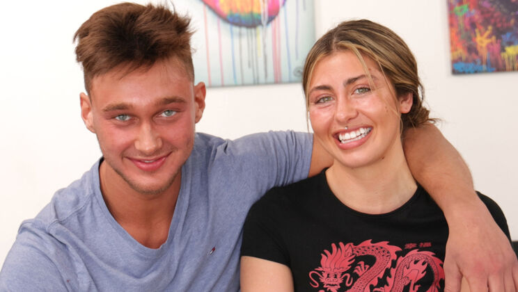 [HotGuysFuck] - Interview Turns into Sex with Enola and Brent - Enola Blaze - Brent Savage